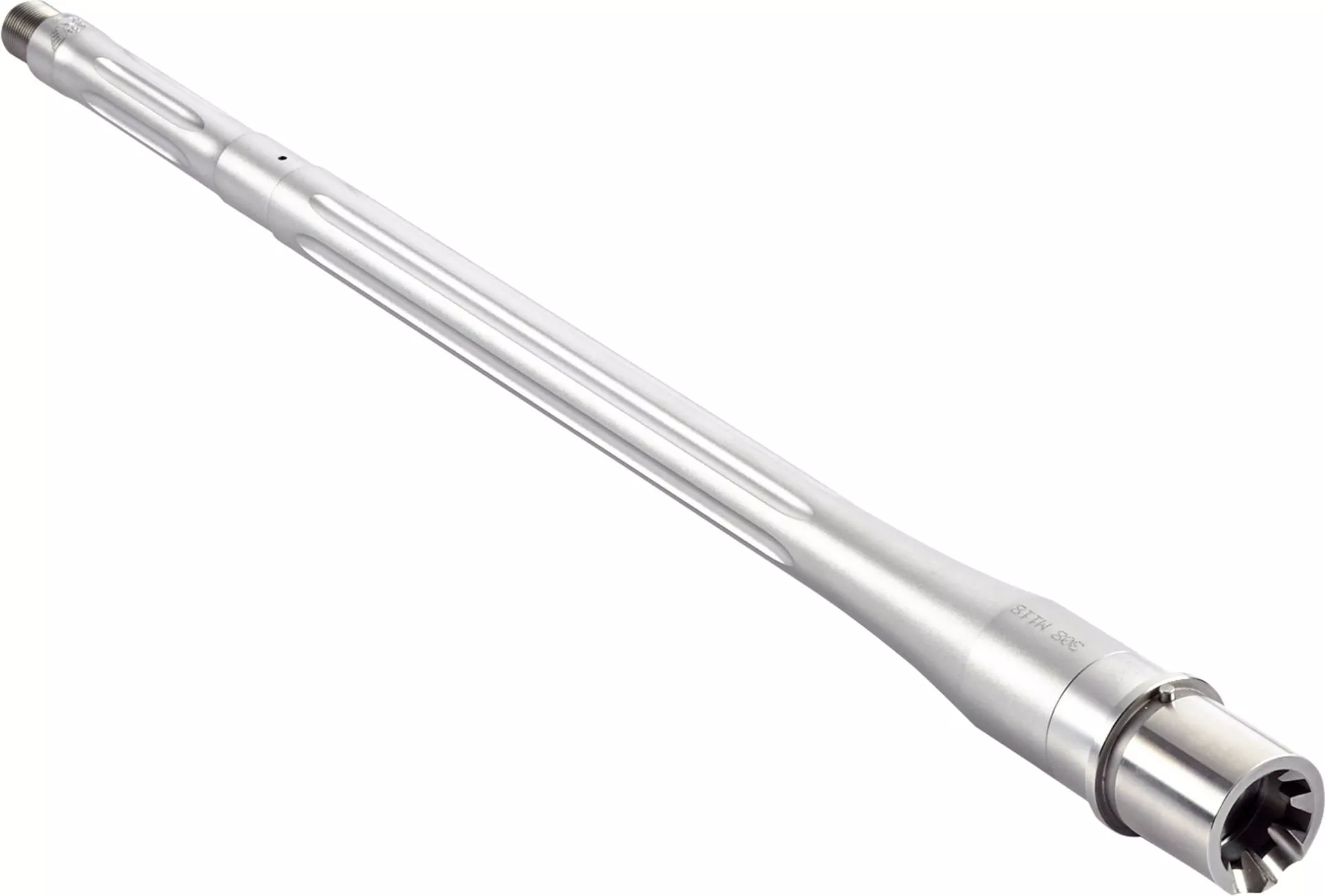 Wilson Combat 18″ .308 Tactical Hunter Fluted Stainless Rifle Barrel 1:11.2 Twist – TR-308THRG18FT11.25