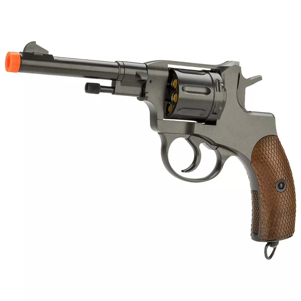 WIN GUN Full Metal M1895 Nagant Co2 Powered Airsoft Revolver