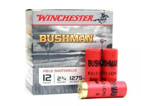 Winchester 12ga #5 34gr 70mm Bushman *25 Rounds