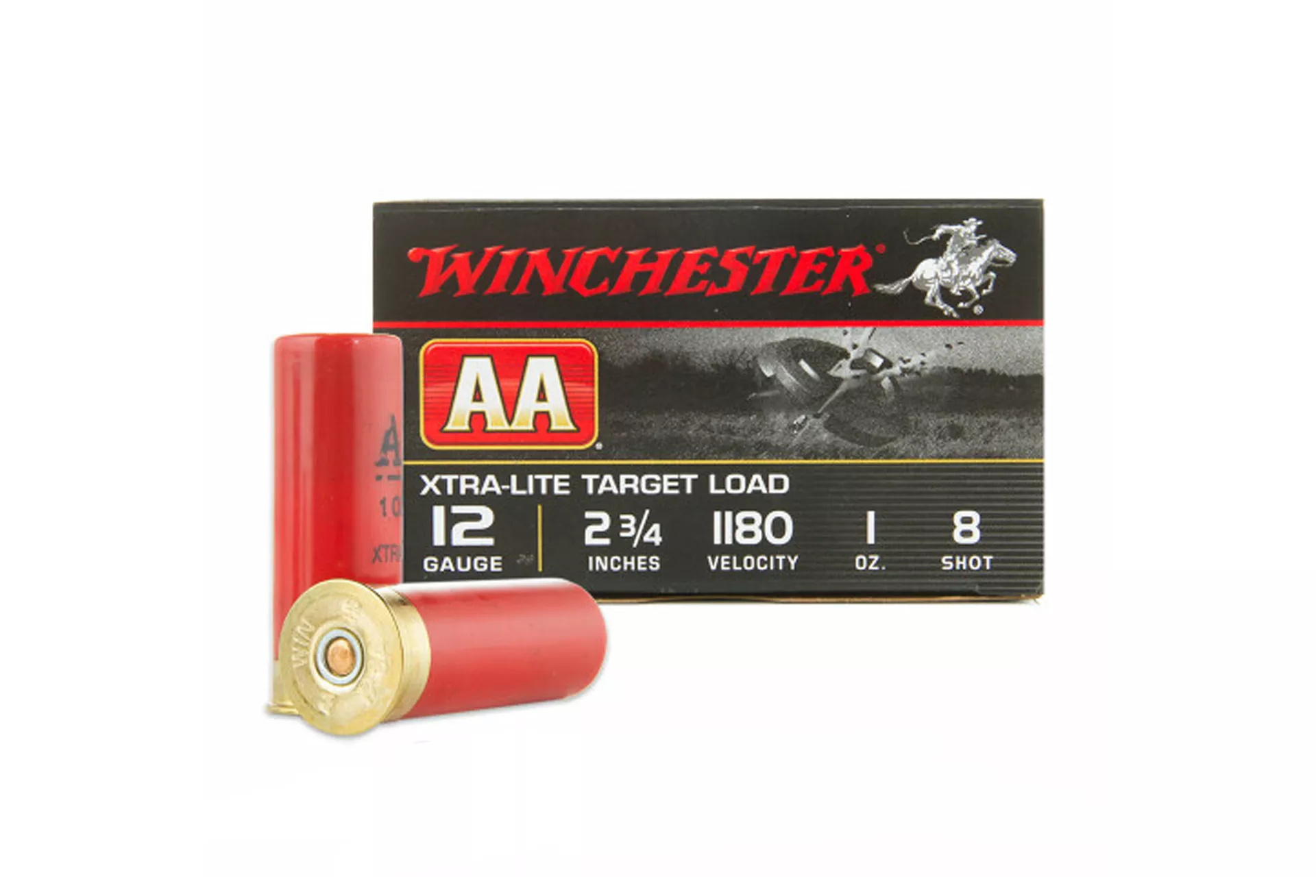 Winchester Ammo AAL128 AA Xtra-Lite 12 Gauge 2.75″ 1 oz 8 Shot Shotgun Ammo – 250 round case – AAL128
