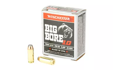 Winchester Ammunition Winchester Ammunition Big Bore 10mm Jacketed Soft Point – 200 Grain – 20 Rounds per Box
