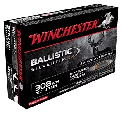 WINCHESTER SUPREME 308 WIN - 150GR SILVERTIP 20RD 10BX/CS