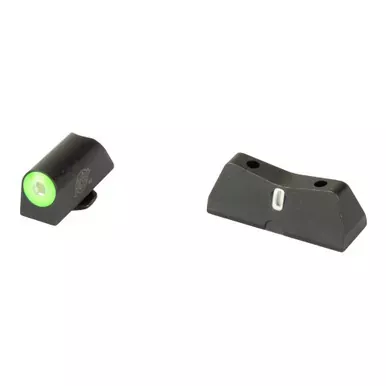 XS Sights DXT2 Pro Big Dot Sights, Fits Glock 17/19/22/23/24/26/27/31/32/33/34/35/36/38, Taurus G3c/GX4/New Production G3, Walther PDP, Black Nitride Finish, Green, Tritium Front/Rear GL-X201S-5G