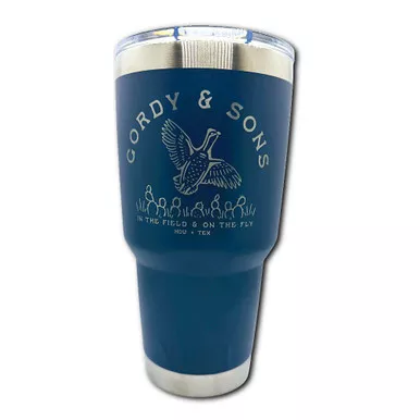 YETI Rambler 30oz Tumbler | Gordy & Sons Quail Logo