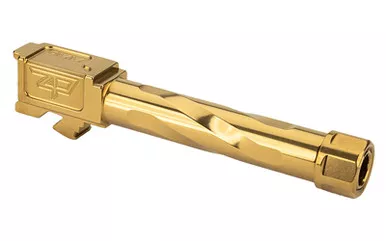 Zaffiri Precision Zaffiri Precision Gold Threaded Barrel for Glock G19 - 4.5 Inch, 9mm
