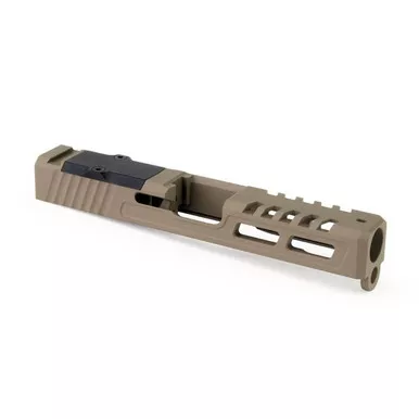 Zaffiri Precision ZPS.2 RMR Slide FDE for Glock 19 Gen 3 Pistols
