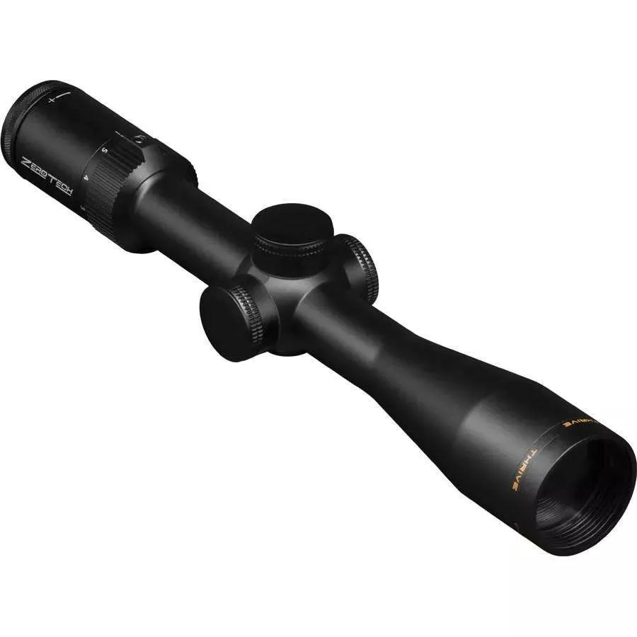 ZeroTech Thrive Rifle Scope 3-12×44 30mm SFP PHR3 MOA Non-illum Black